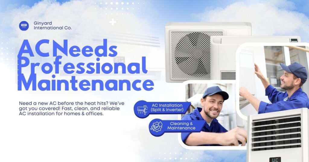 AC Needs Professional Maintenance